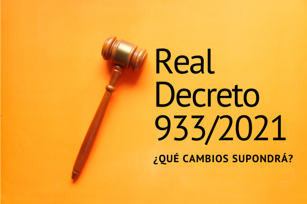 Real Decreto 933/2021