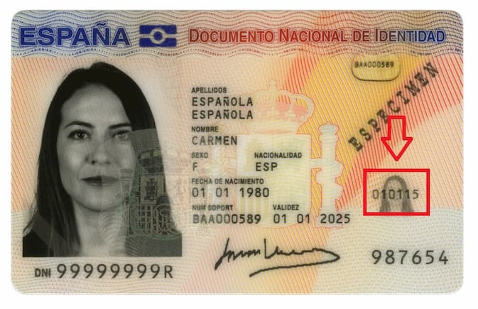 Fecha expedición DNI